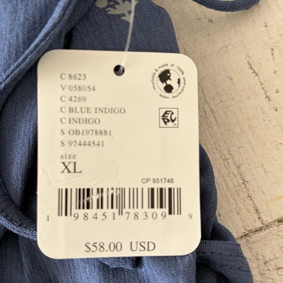 FP Movement Tempo Flow Breathe Deeper Shorts NWT size XL Blue Indigo - Picture 6 of 14